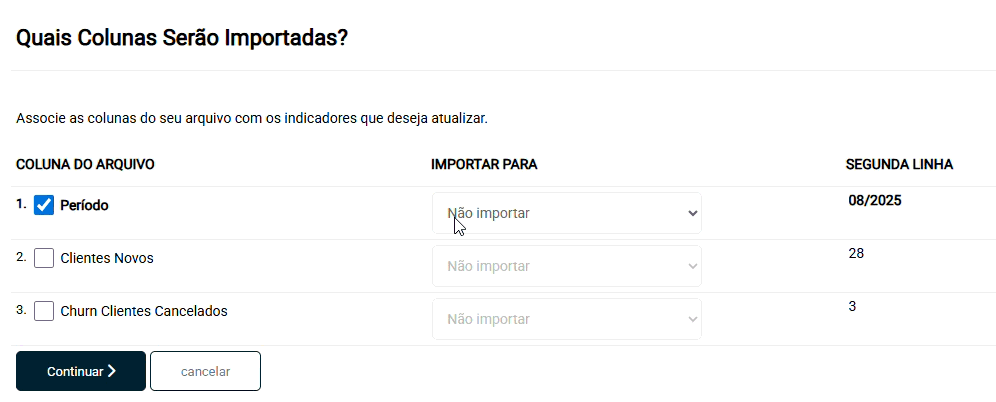 Exemplo DATAHILL